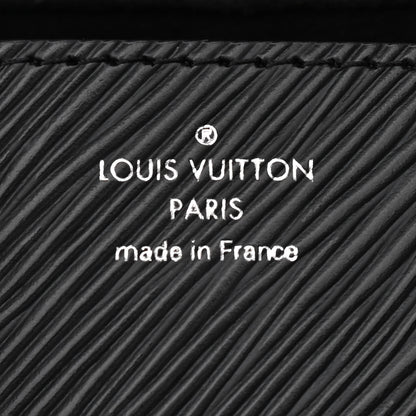 Louis Vuitton Epi Twist Shoulder Bag MM Matte Black 6 of 12