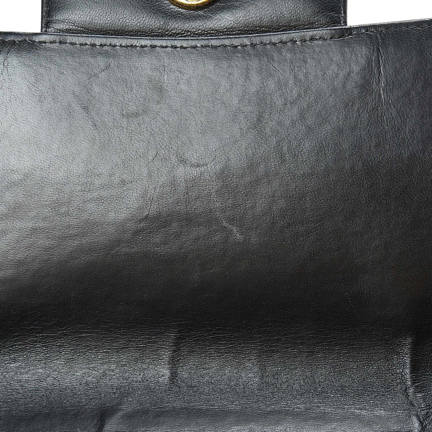 Chanel Lambskin Quilted XL Jumbo Single Flap Black 16 of 17