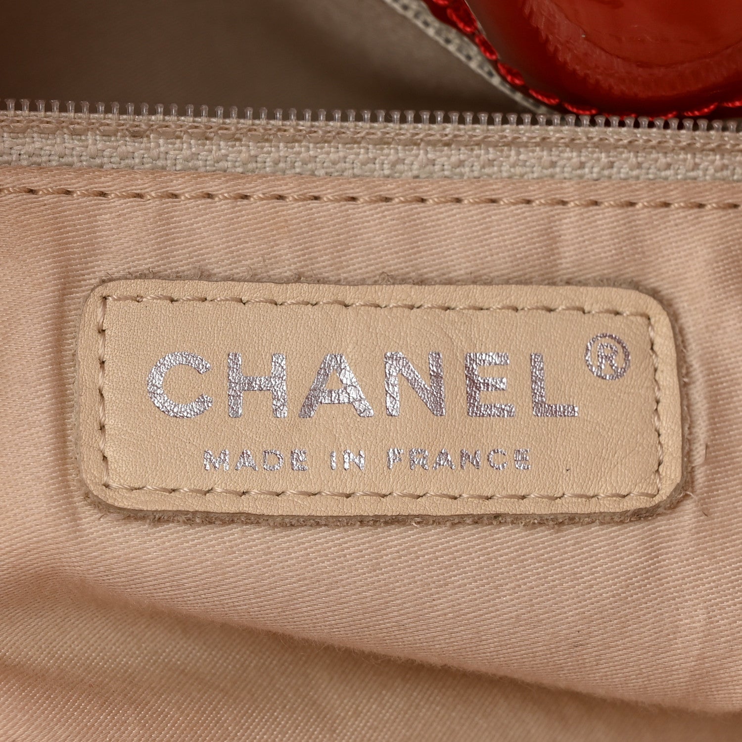 Chanel Patent Crystal Strass Bonbons Tote Red 6 of 16
