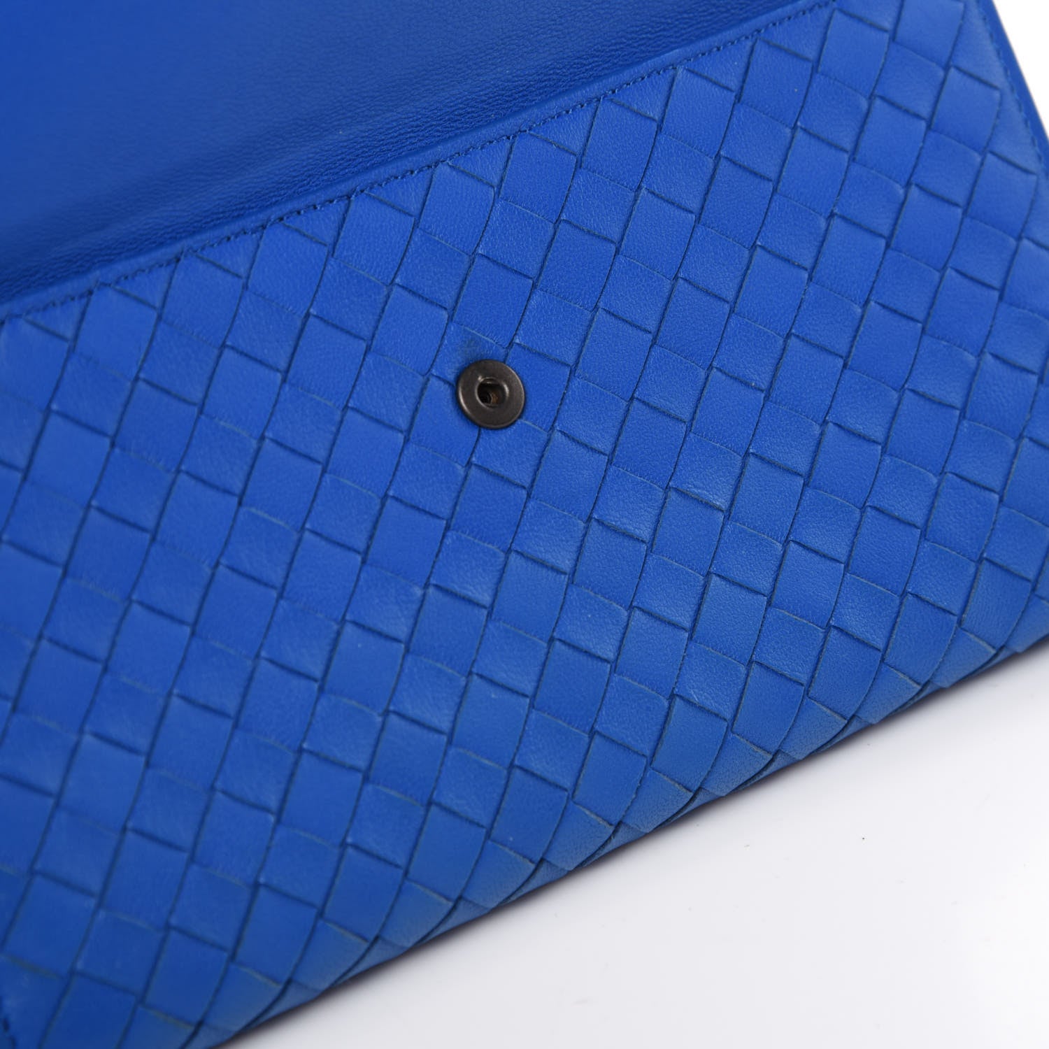 Bottega Veneta Nappa Intrecciato Continental Wallet Signal Blue 10 of 11