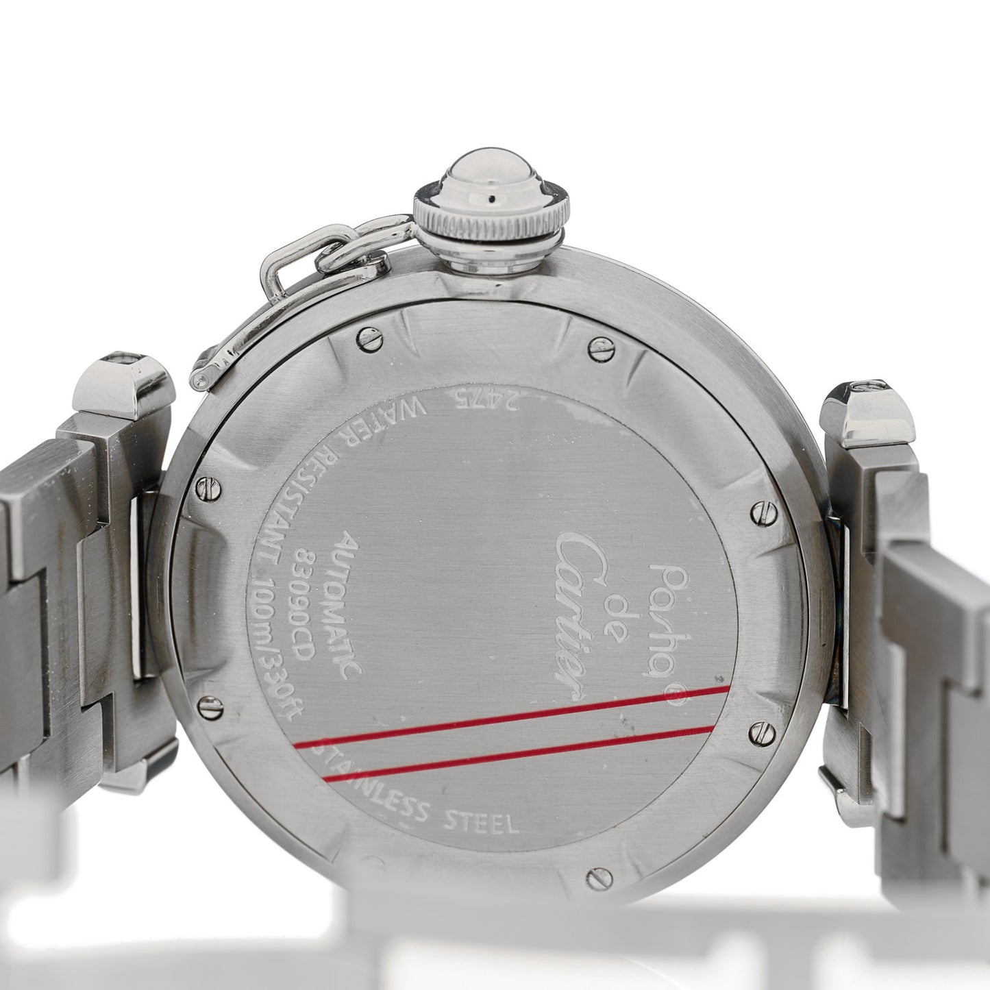 Stainless Steel 35mm Pasha C Big Date Automatic Watch