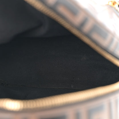 Fendi Vitello Bi-Color FF 1974 Embossed Mini Backpack Maya Black 5 of 10