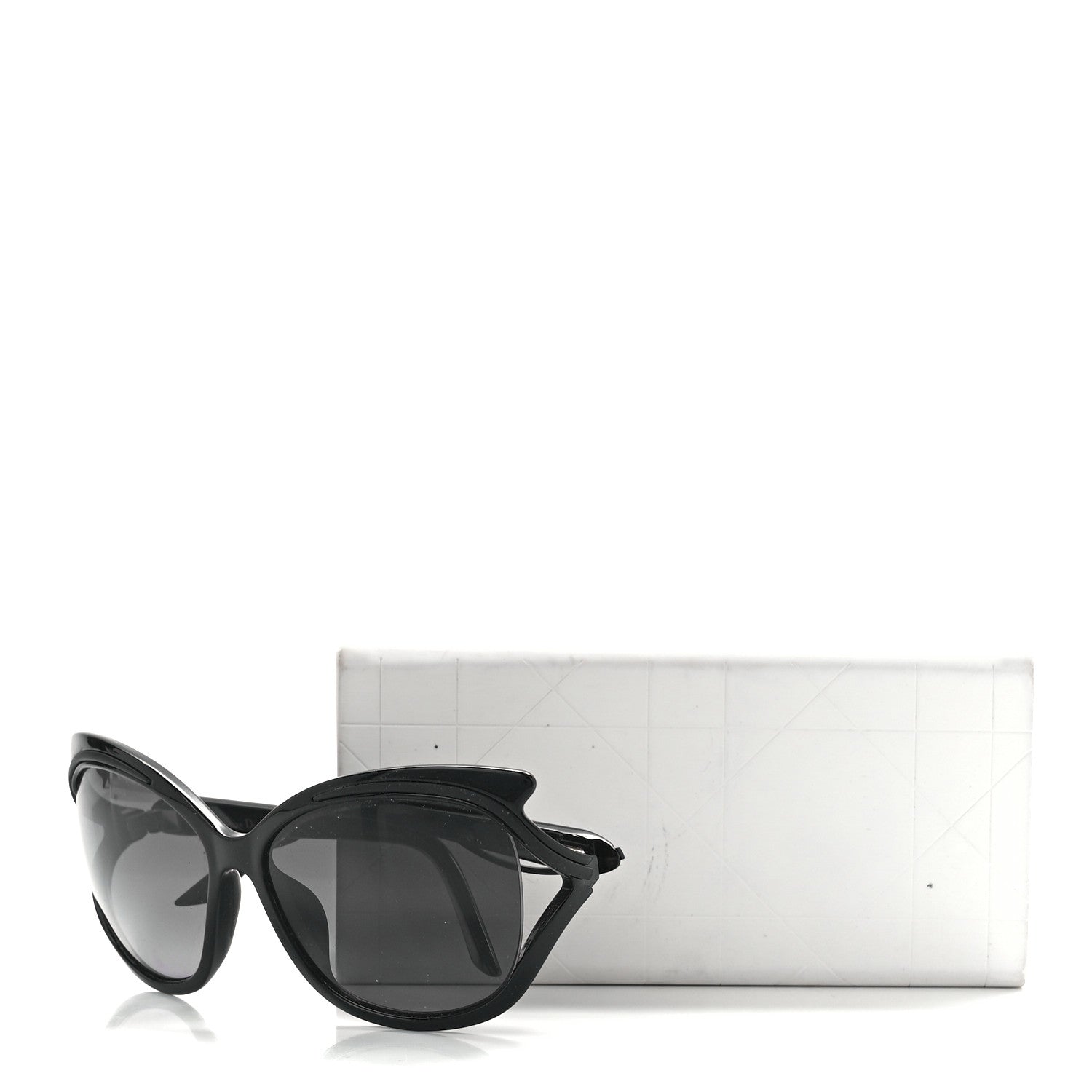 Christian Dior Audacieuse 1 Cat Eye Sunglasses Black 9 of 9