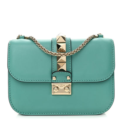 Valentino Garavani Vitello Small Glam Lock Rockstud Flap Colibri 1 of 13