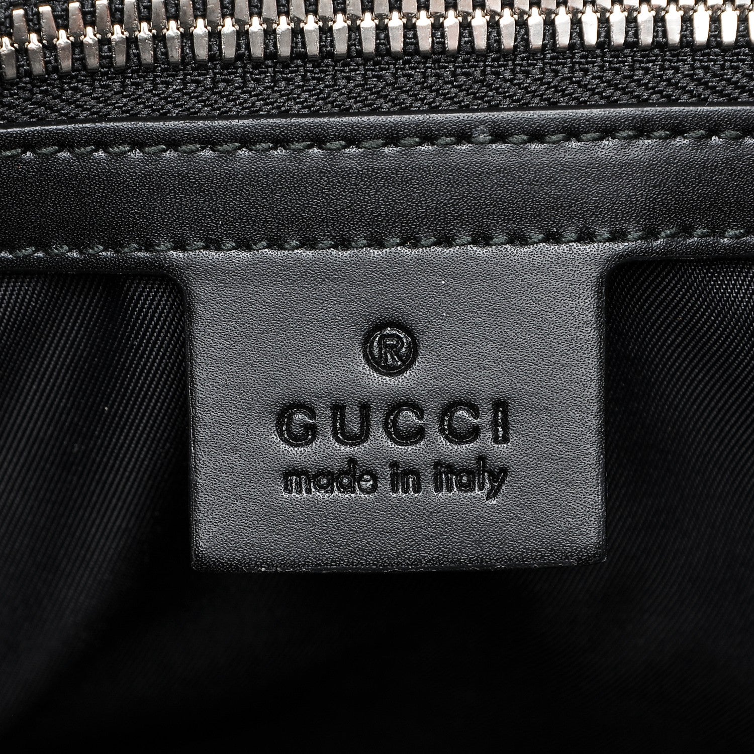 Gucci Soft GG Supreme Monogram Web Vertical Tote Black 7 of 7