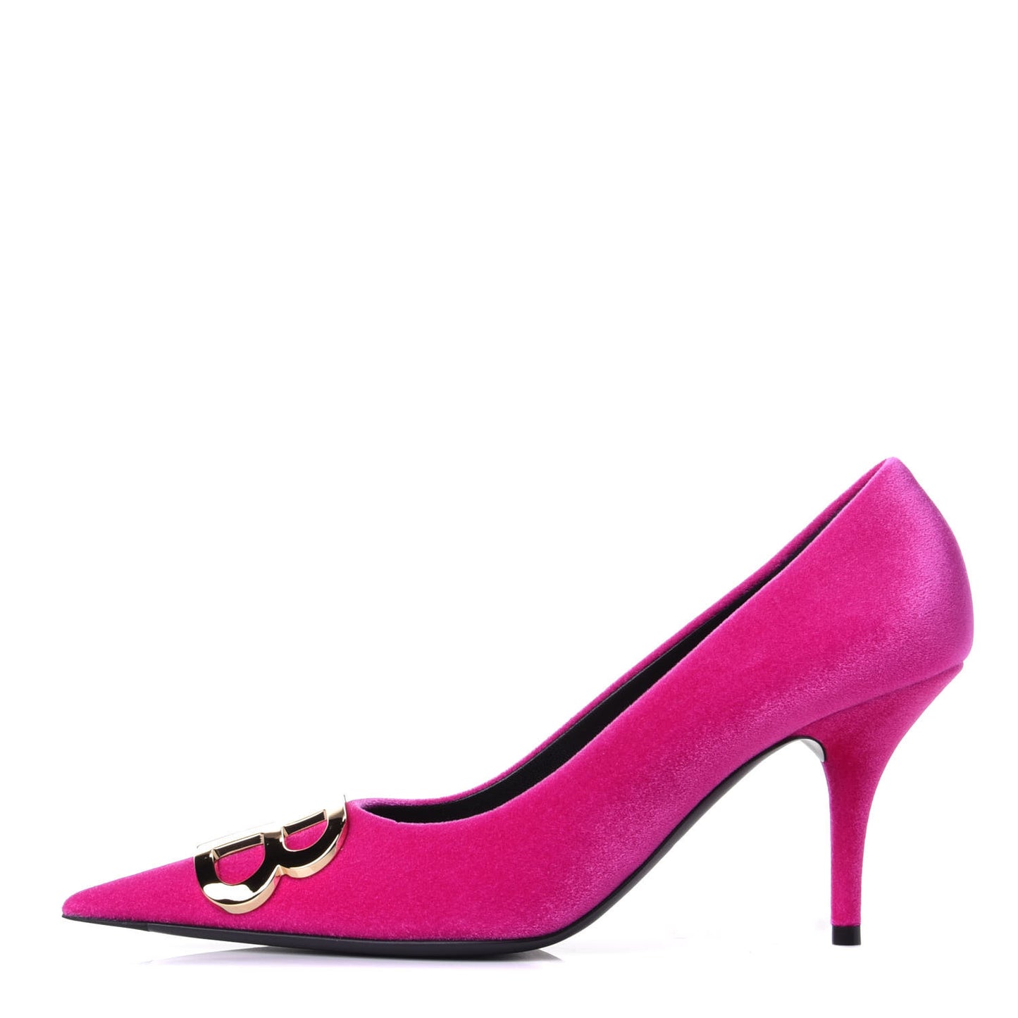 Velvet De Soie Pumps 39 Rose Fuchsia