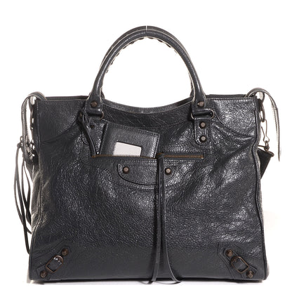 Balenciaga Agneau Classic Hardware Velo Gris Fossile 2 of 12