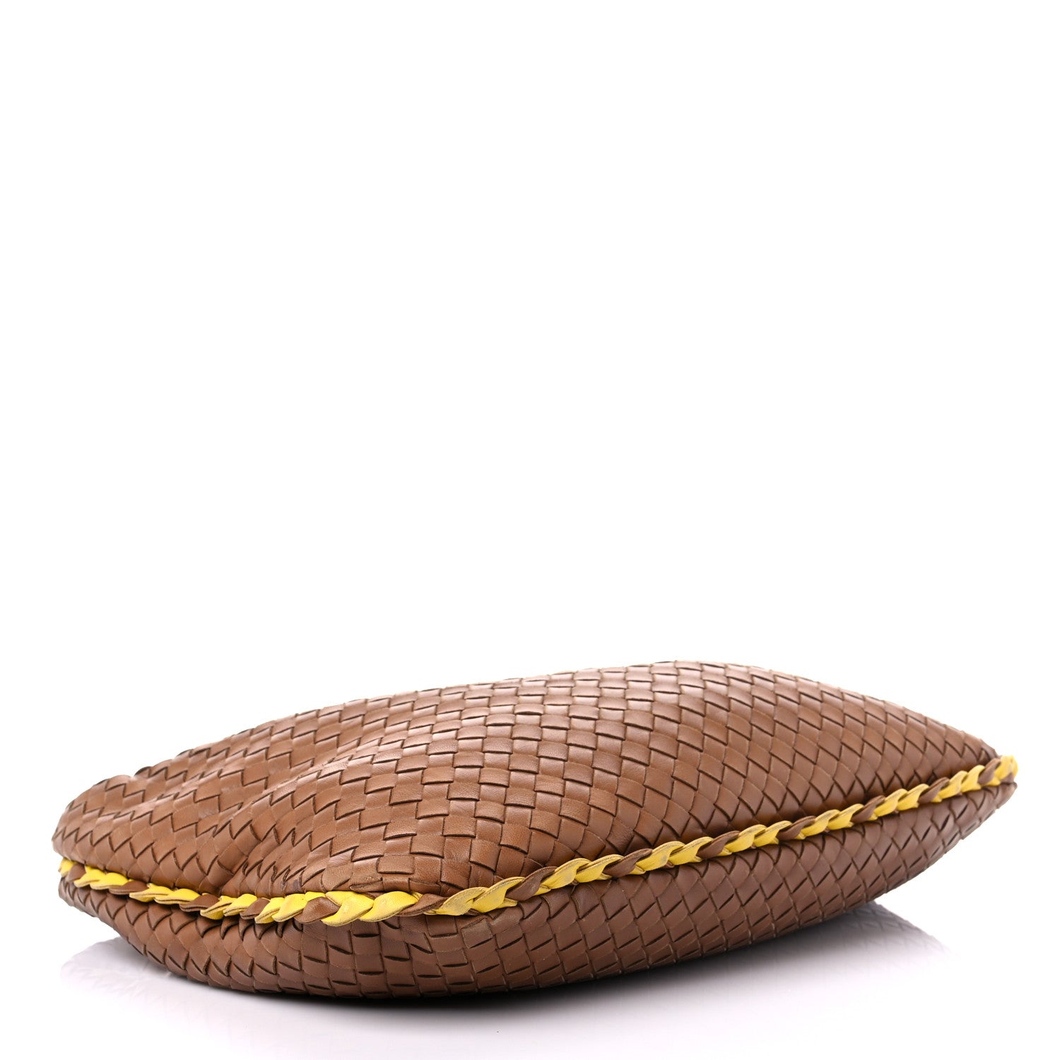 Bottega Veneta Nappa Intrecciato Bi-Color Medium Veneta Hobo Maple Sapphire 4 of 14