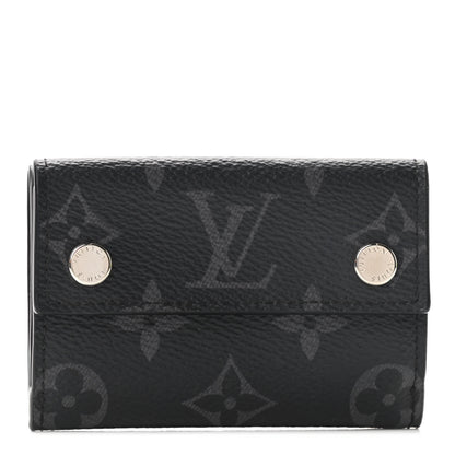 Louis Vuitton Monogram Eclipse Discovery Compact Wallet 1 of 7