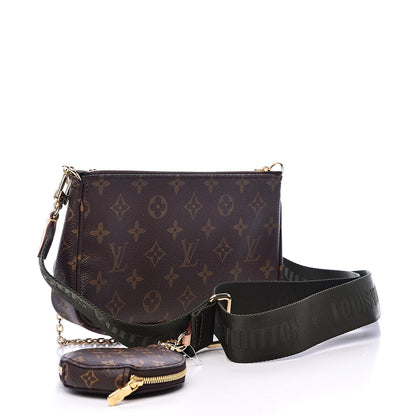 Louis Vuitton Monogram Multi Pochette Accessories Kaki 3 of 12