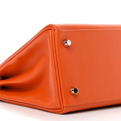 Hermes Evercolor Kelly Retourne 28 Orange 8 of 13