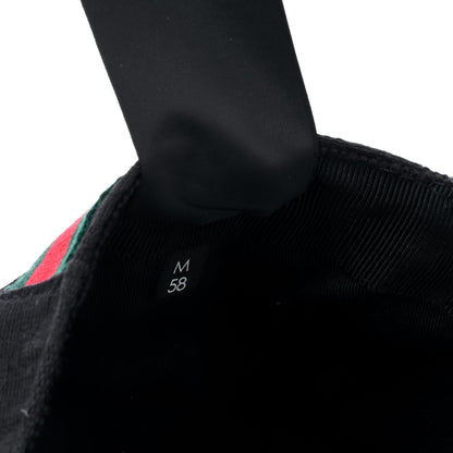 Gucci Monogram Web Baseball Hat M Black 6 of 6