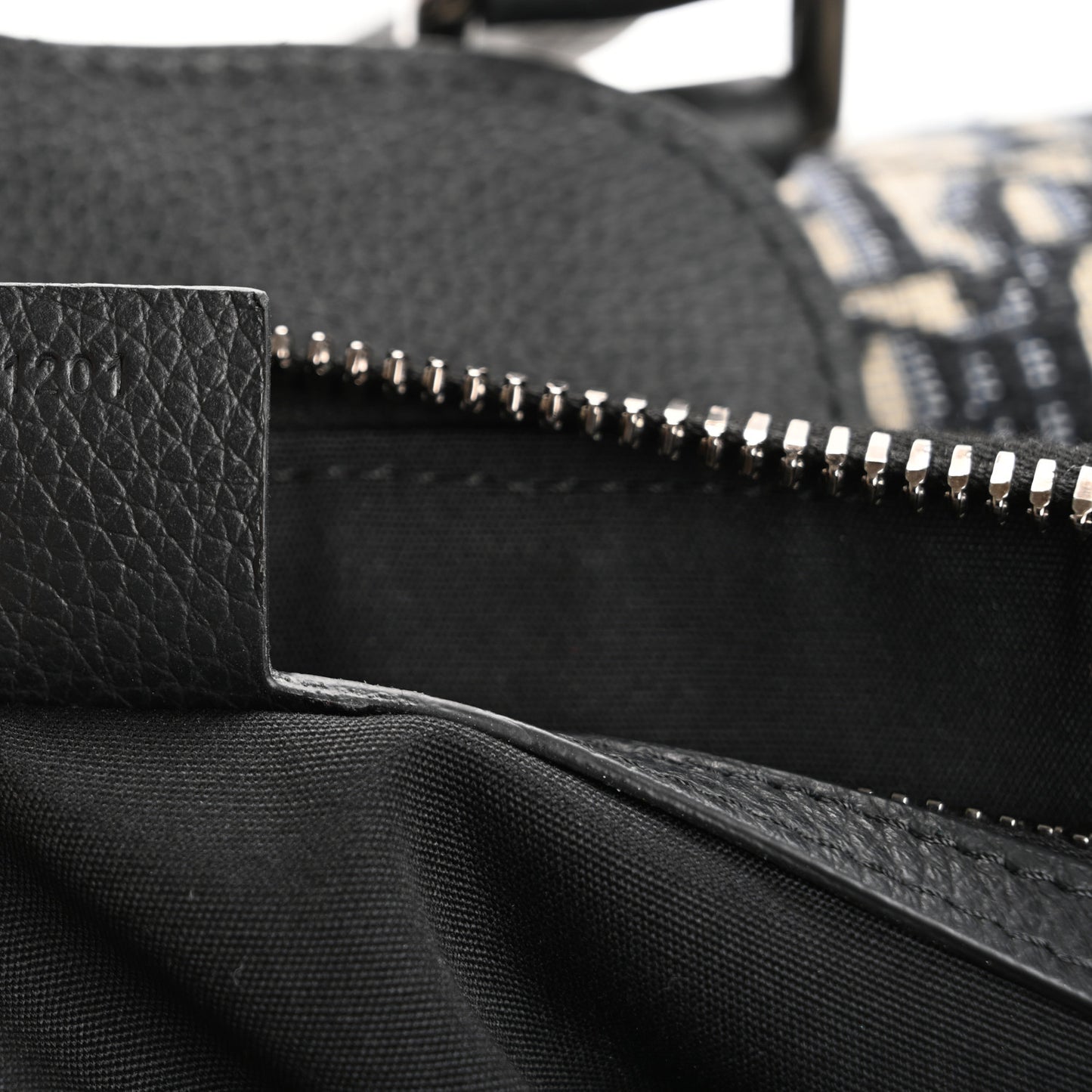 Oblique Duffle Navy Blue