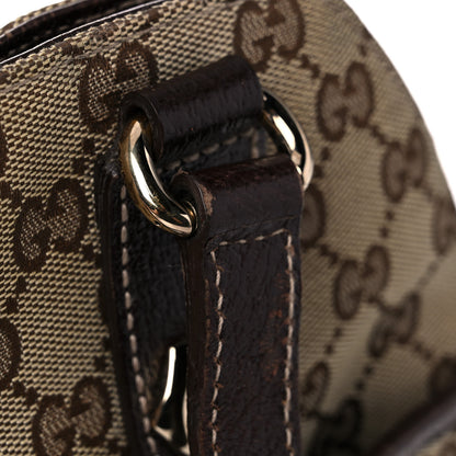 Gucci Monogram Medium Charmy Shoulder Bag Brown 14 of 16