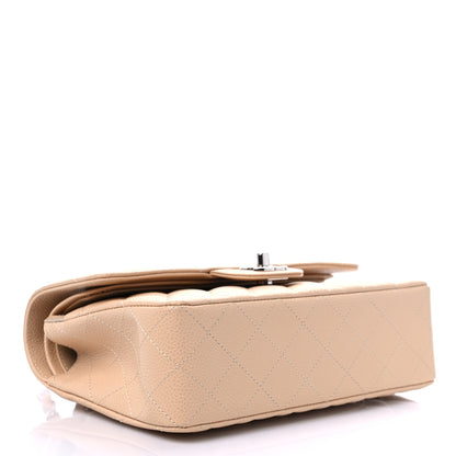 Chanel Caviar Quilted Small Double Flap Beige 4 of 10