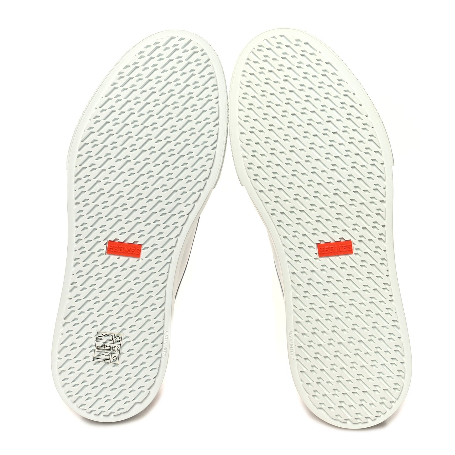 Calfskin Mens Get Sneakers 41 White