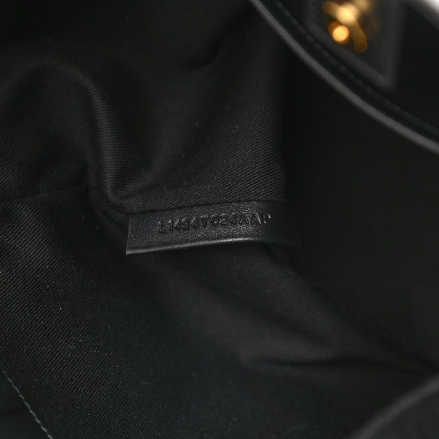 Tom Ford Coated Denim Logo T Screw Tote Black 6 of 8