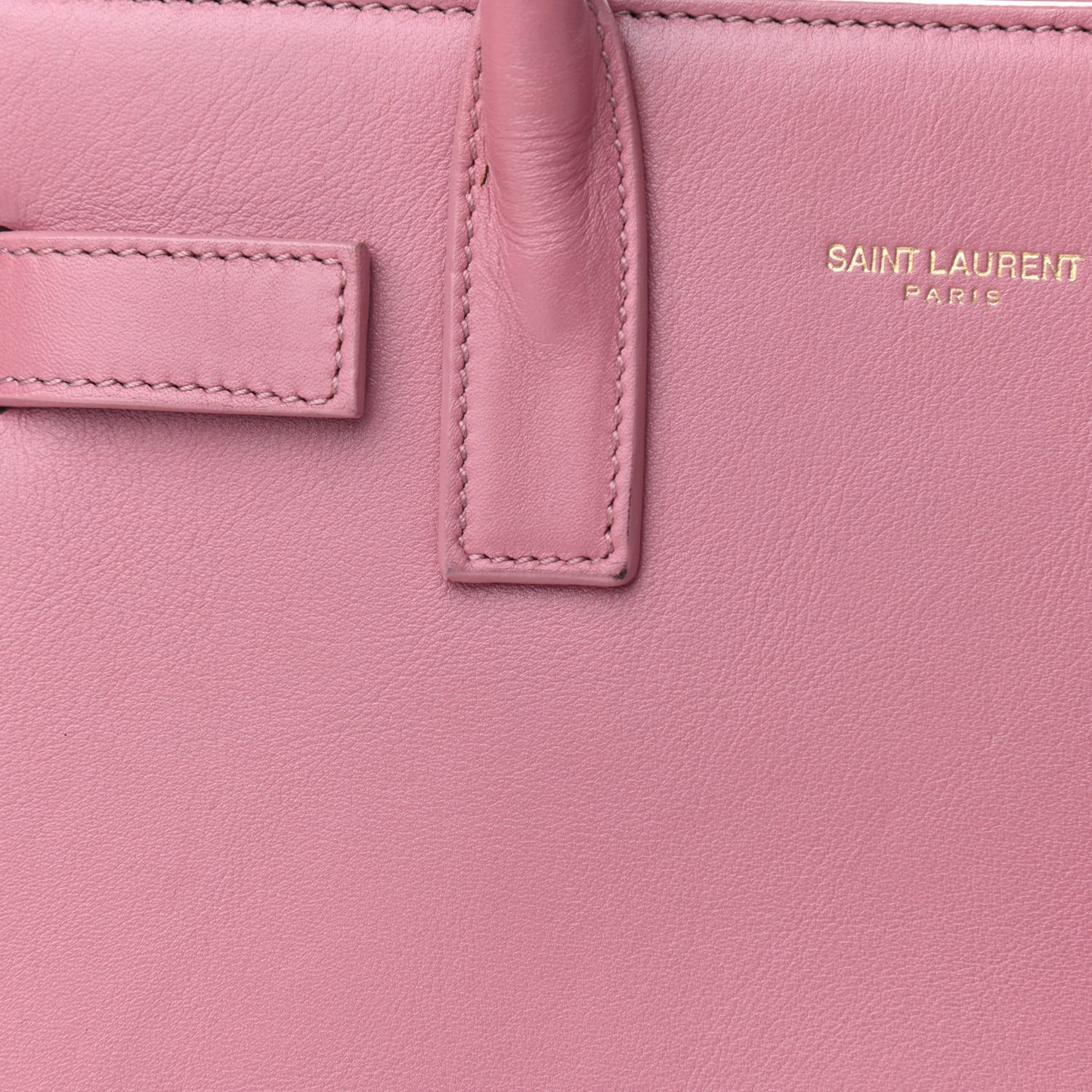 Smooth Calfskin Nano Sac De Jour Rose Dark