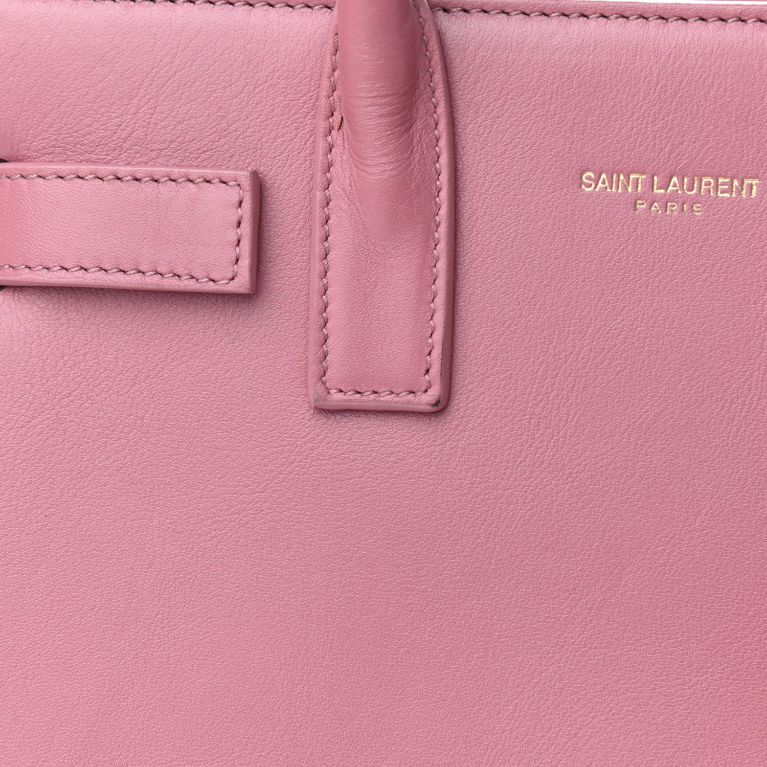 Saint Laurent Smooth Calfskin Nano Sac De Jour Rose Dark 12 of 14