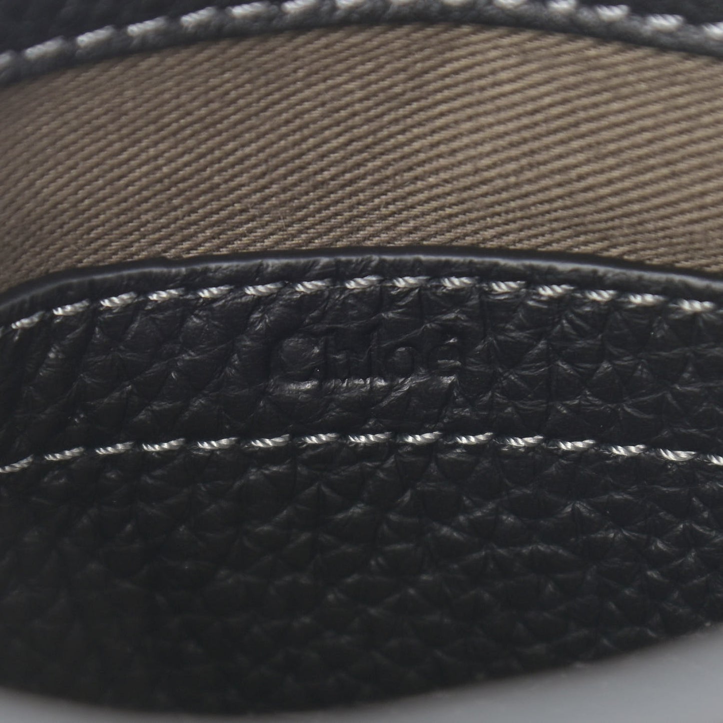 Calfskin Mini Marcie Round Crossbody Bag Black
