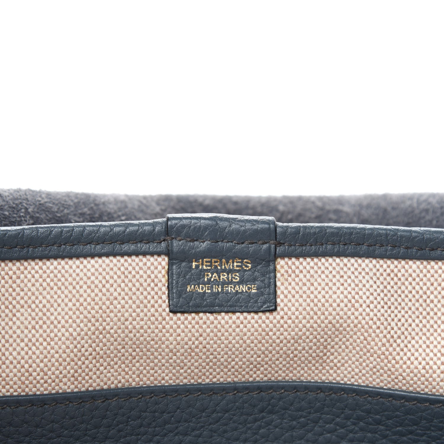 Hermes Taurillon Clemence Bourlingue Bleu Orage Etain 8 of 10