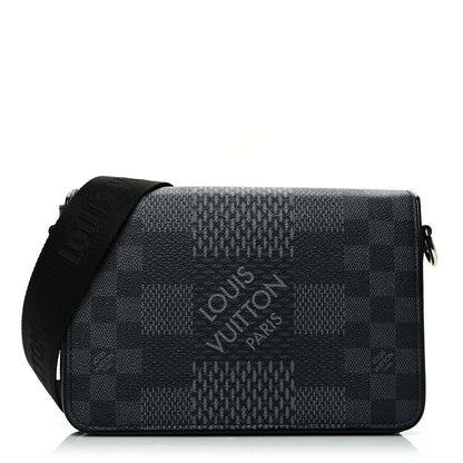 Louis Vuitton Damier Graphite 3D Studio Messenger 1 of 9