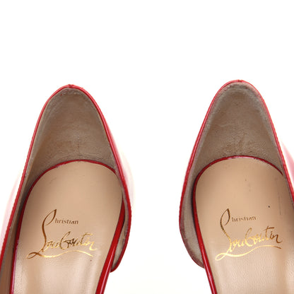 Christian Louboutin Patent Iriza 100 Pumps 36.5 Fraise 8 of 11