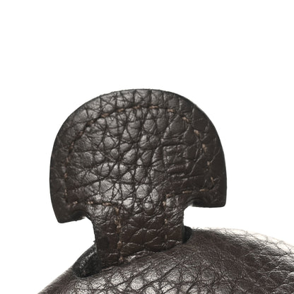 Hermes Taurillon Clemence Evelyne II PM Chocolate 6 of 9