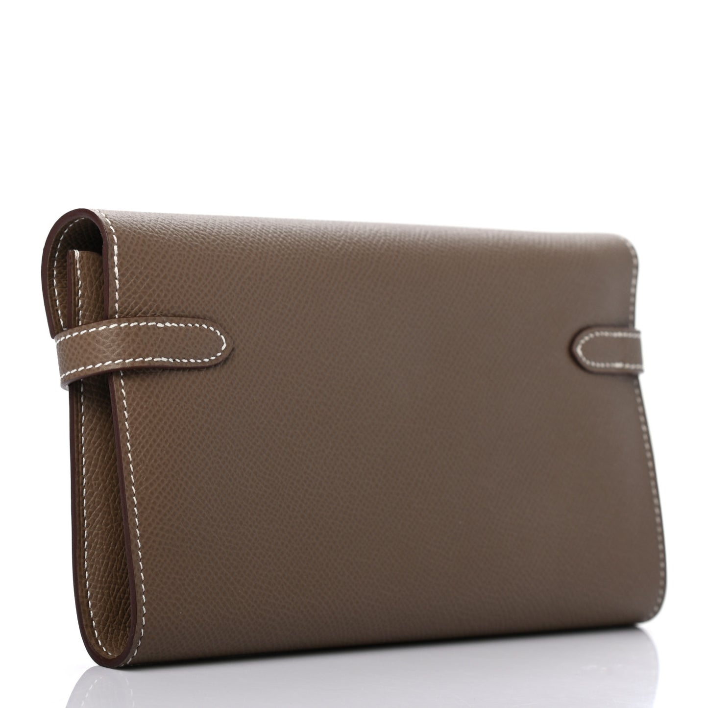 Epsom Kelly Longue Wallet Etoupe