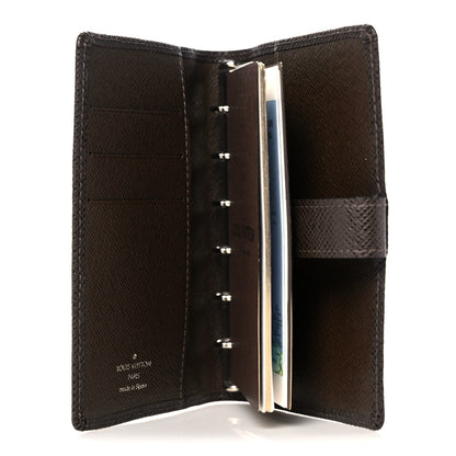 Louis Vuitton Taiga Small Ring Agenda Cover Grizzli 5 of 7