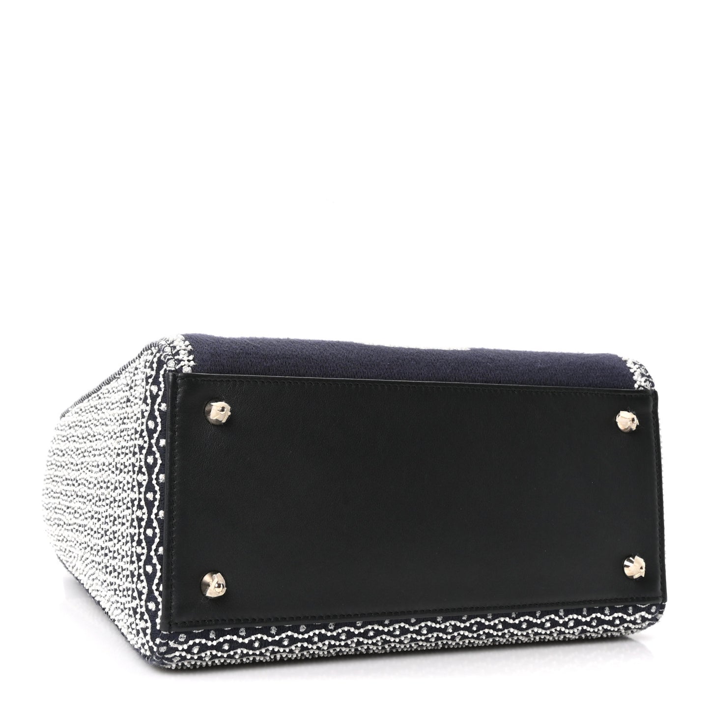 Embroidered L'Etoile Tarot Medium Lady Dior Blue Multicolor