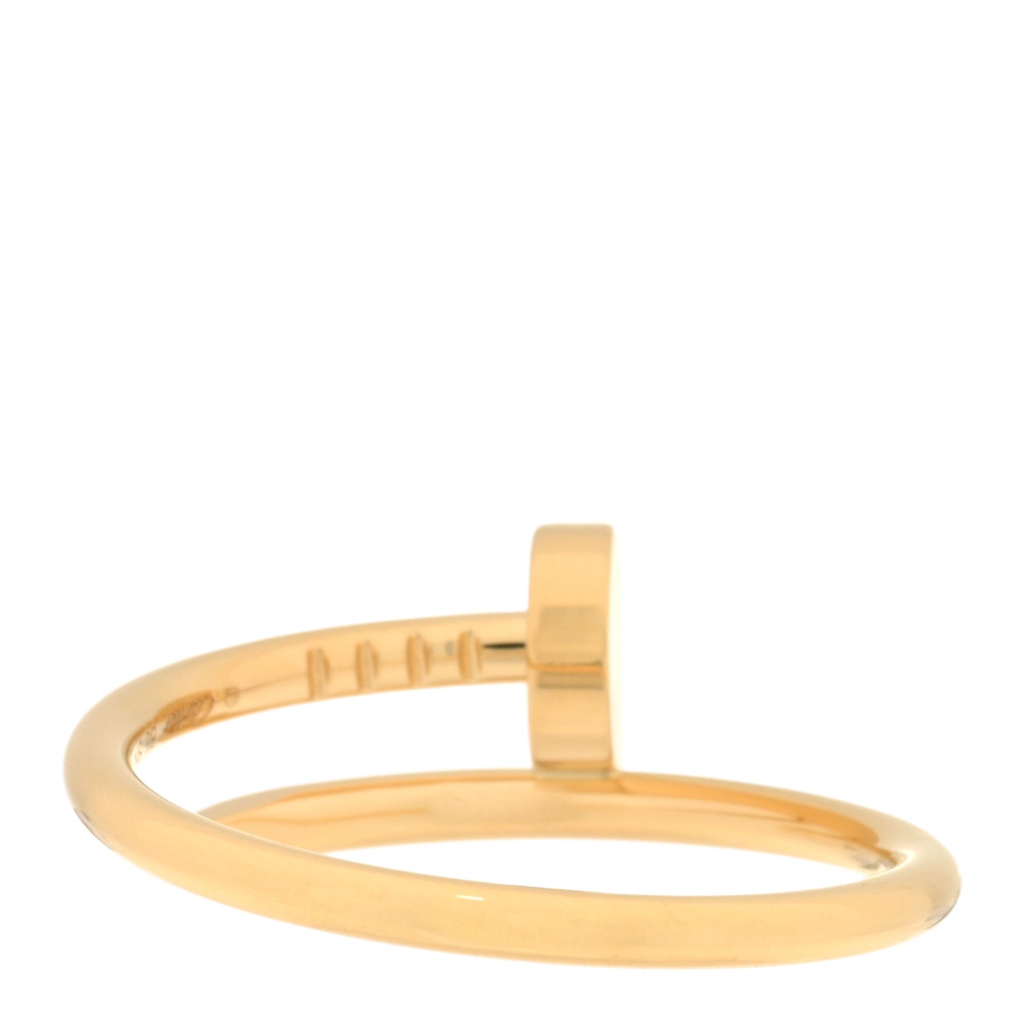 18K Yellow Gold Small Juste Un Clou Ring 53 6.25