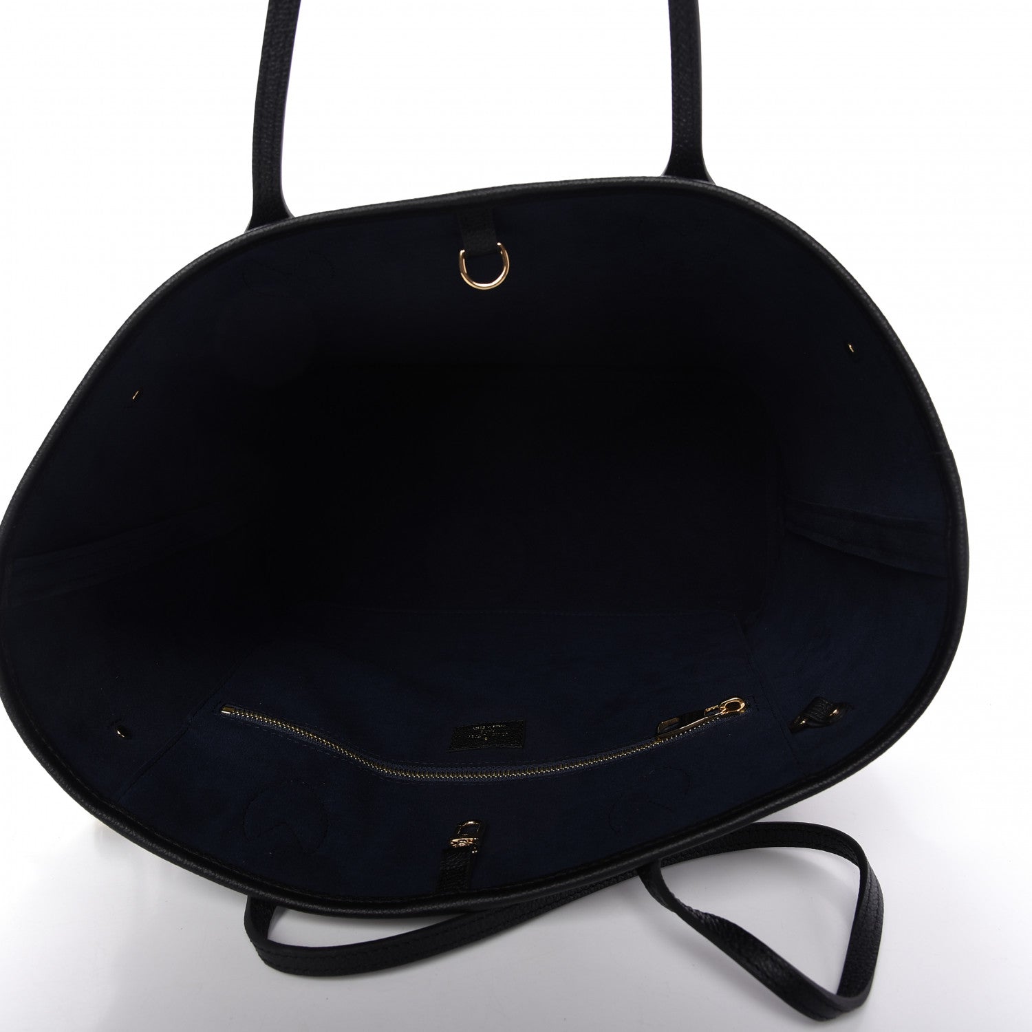 Louis Vuitton Empreinte Monogram Giant Neverfull MM Black 5 of 9