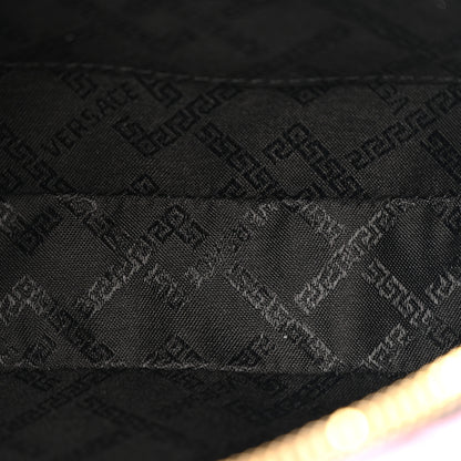 Versace Coated Canvas La Greca Signature Shoulder Bag Candy Black 5 of 12