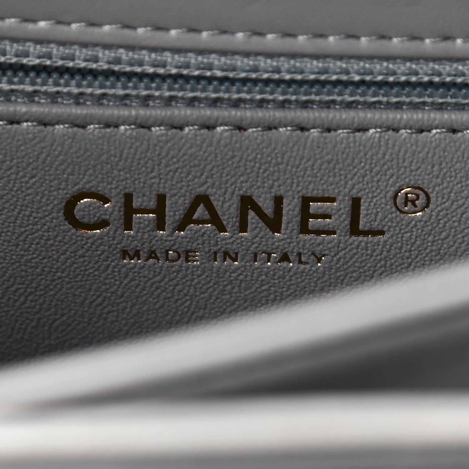 Chanel Lambskin Quilted Small Trendy CC Flap Dual Handle Bag Grey 6 of 10