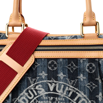 Louis Vuitton Denim Raye Cabas GM 7 of 9