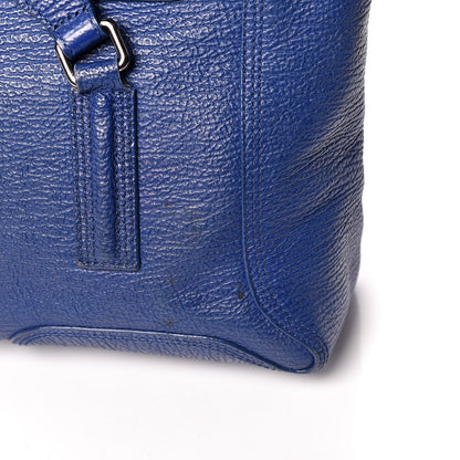 3.1 Phillip Lim 3.1 Textured Calfskin Large Pashli Satchel Cobalt 18 of 26