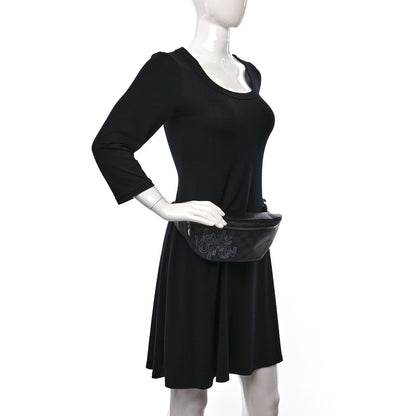 Louis Vuitton Damier Graphite Logo Campus BumBag Grey 2 of 10