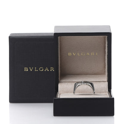 Bulgari 18K White Gold Diamond Parentesi Ring 58 8.25 7 of 7