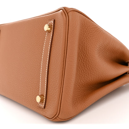 Hermes Togo Birkin 30 Gold 9 of 10