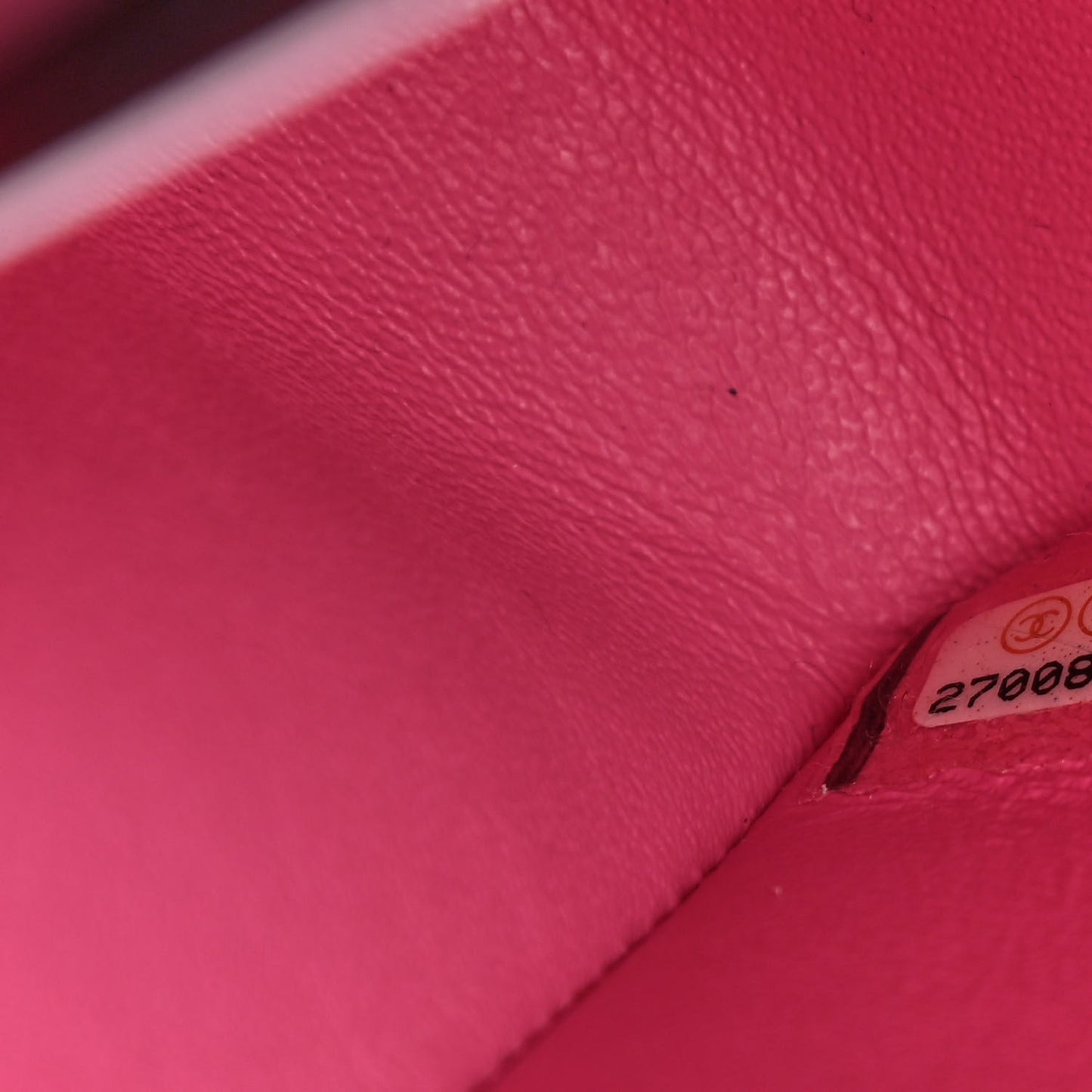 Caviar Quilted Medium Double Flap Pink