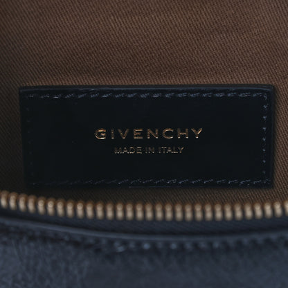 Givenchy Crackle Calfskin ID Belt Bag Black 6 of 12