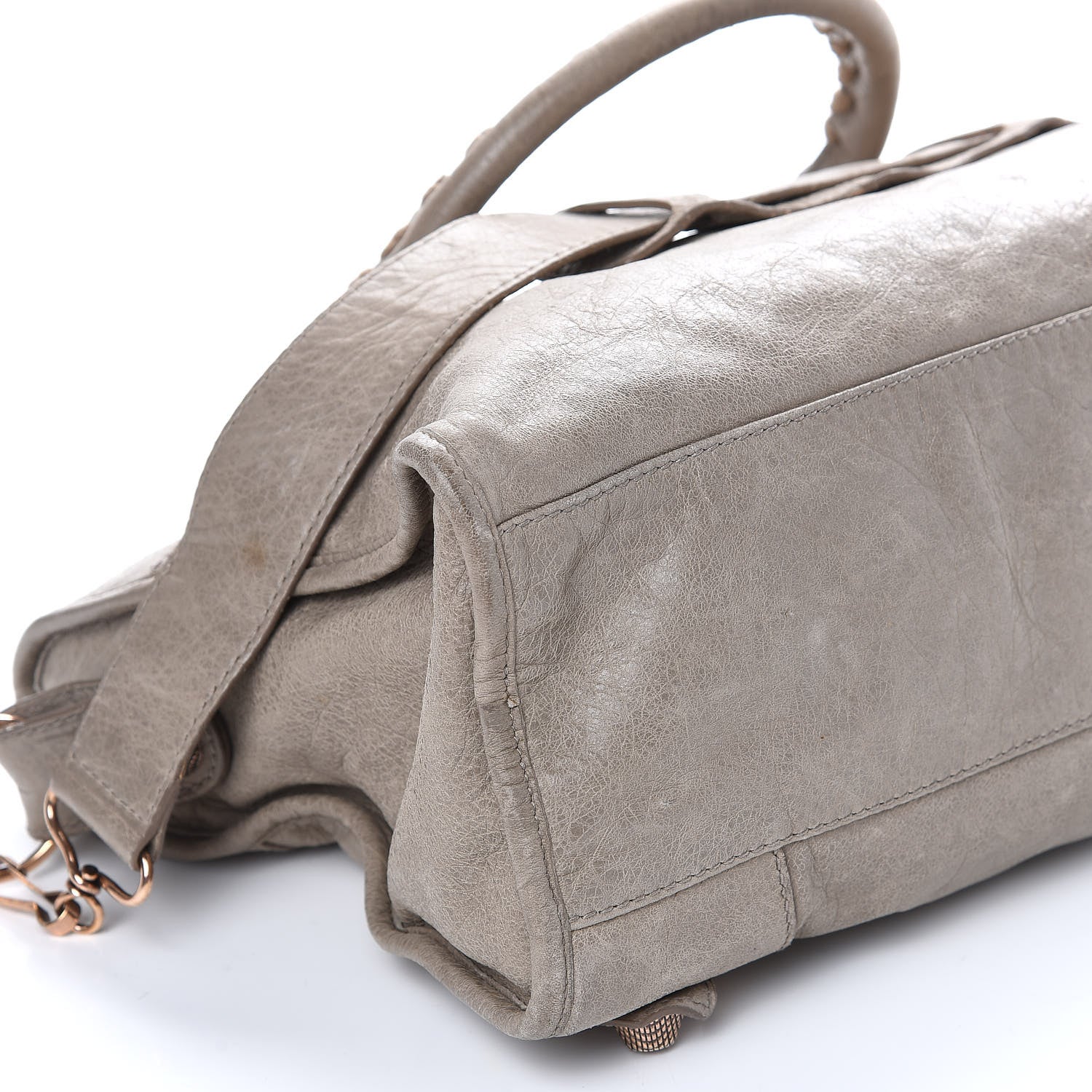 Balenciaga Agneau Giant 21 Rose Gold Hardware City Papyrus 4 of 8
