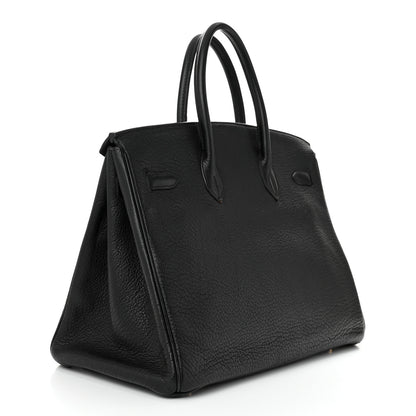 Hermes Fjord Birkin 35 Black 3 of 12