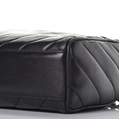 Chanel Lambskin Quilted CC Tassel Camera Case Black 8 of 8