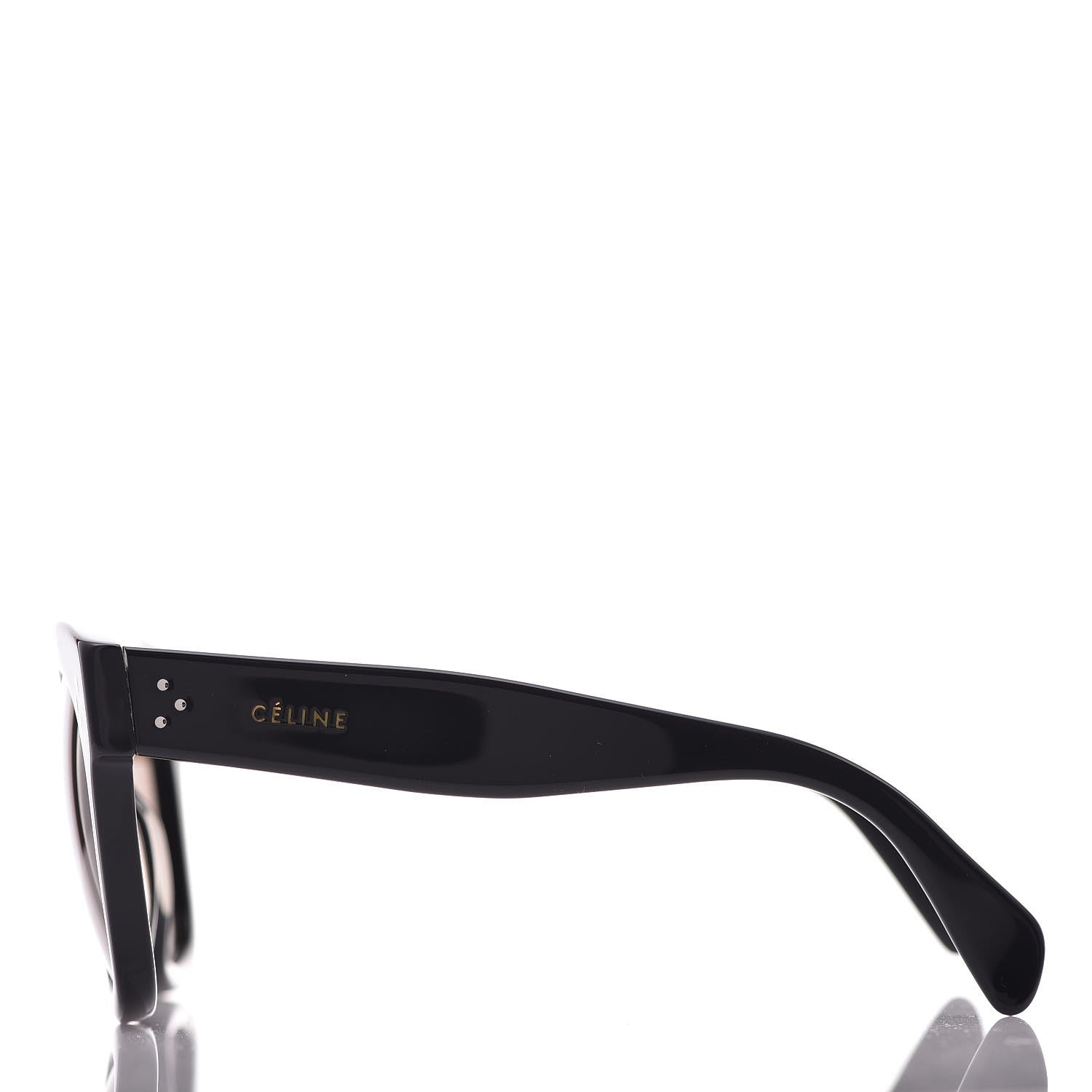 Celine New Audrey Sunglasses CL 41805/S Black 3 of 7