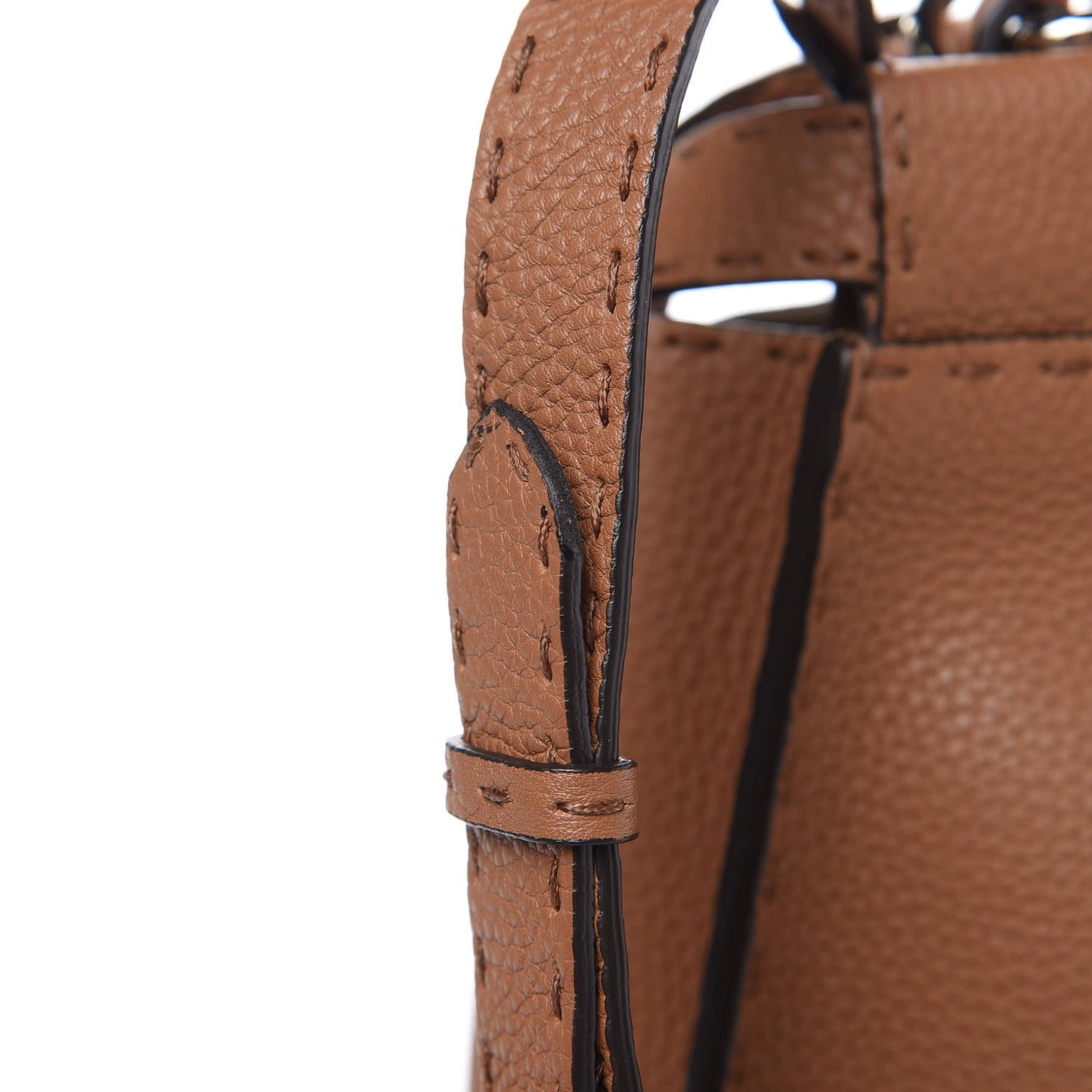 Cuoio Romano Selleria Bi-Color Medium Peekaboo Iconic Satchel Mou Deserto