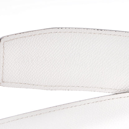 Hermes Epsom 42mm Constance Belt 115 Bleu Thalassa Blanc 7 of 8