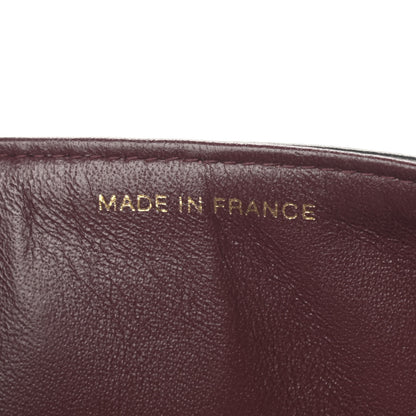 Chanel Lambskin Quilted Medium Double Flap Black 7 of 16