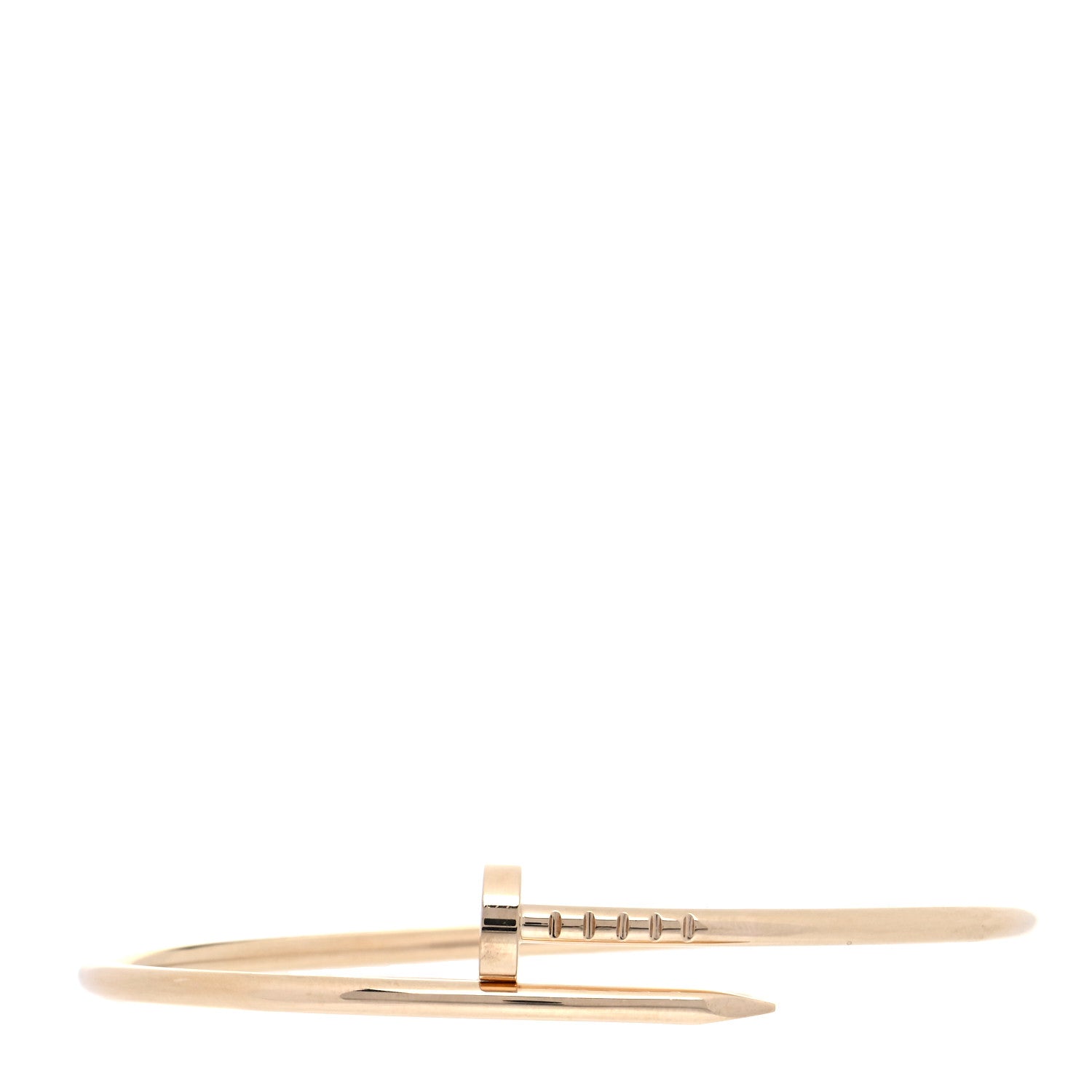 Cartier 18K Yellow Gold Small Juste Un Clou Bracelet 17 1 of 6